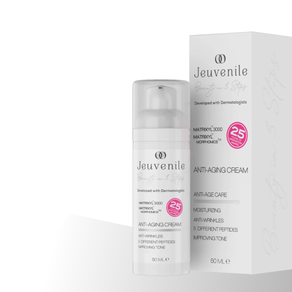 Anti-Aging cream with packaging