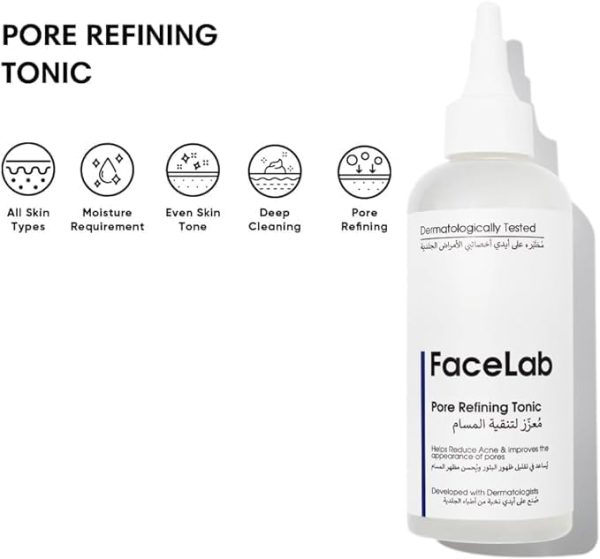 FaceLab pore refining tonic banefits