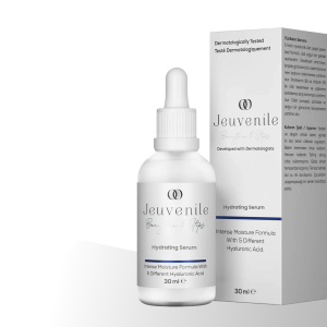 Hydrating serum with packaging